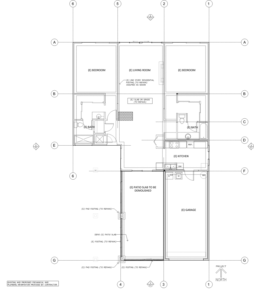 Existing Foundation Plan