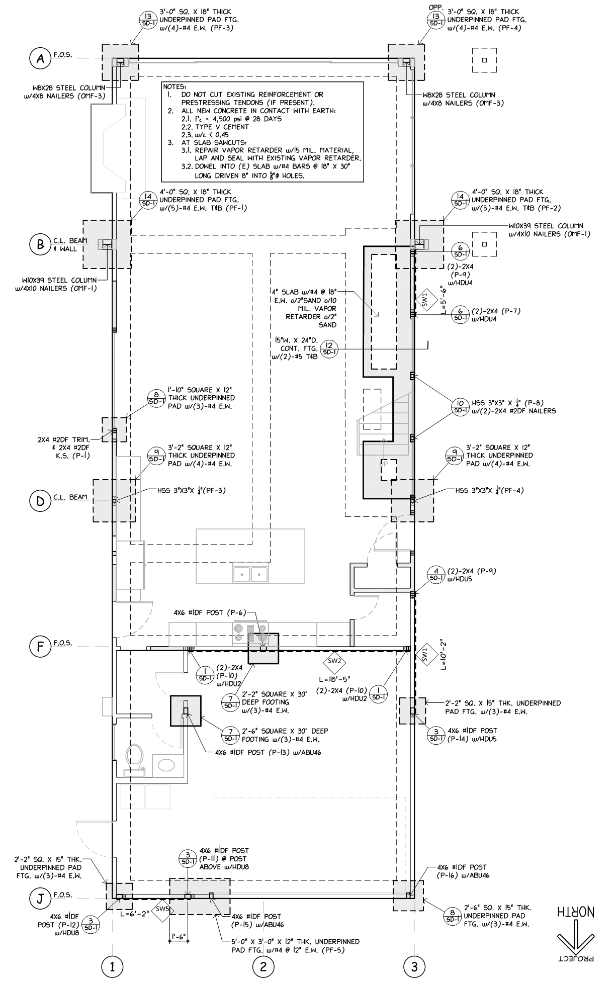 Proposed Foundation Plan