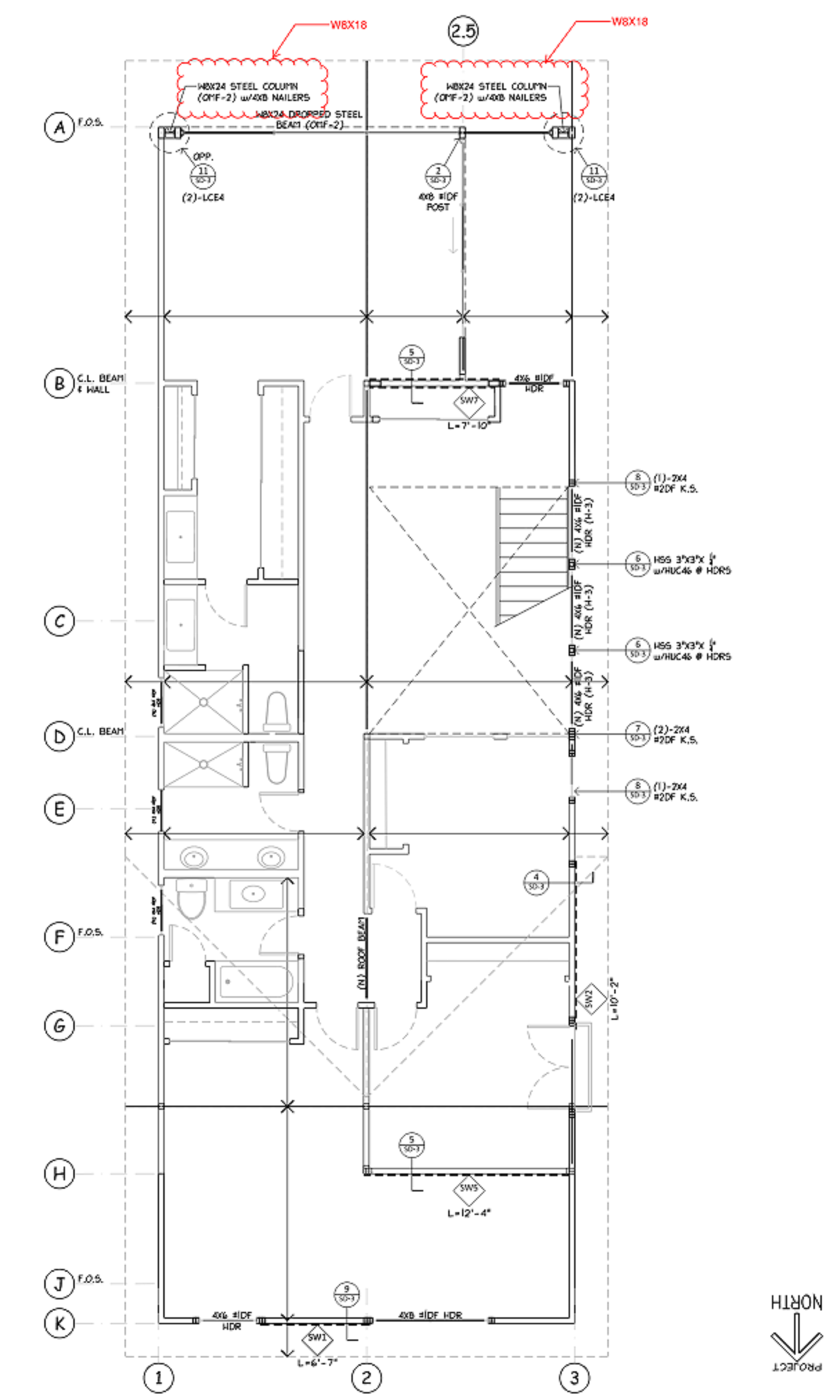Proposed Roof Framing Plan