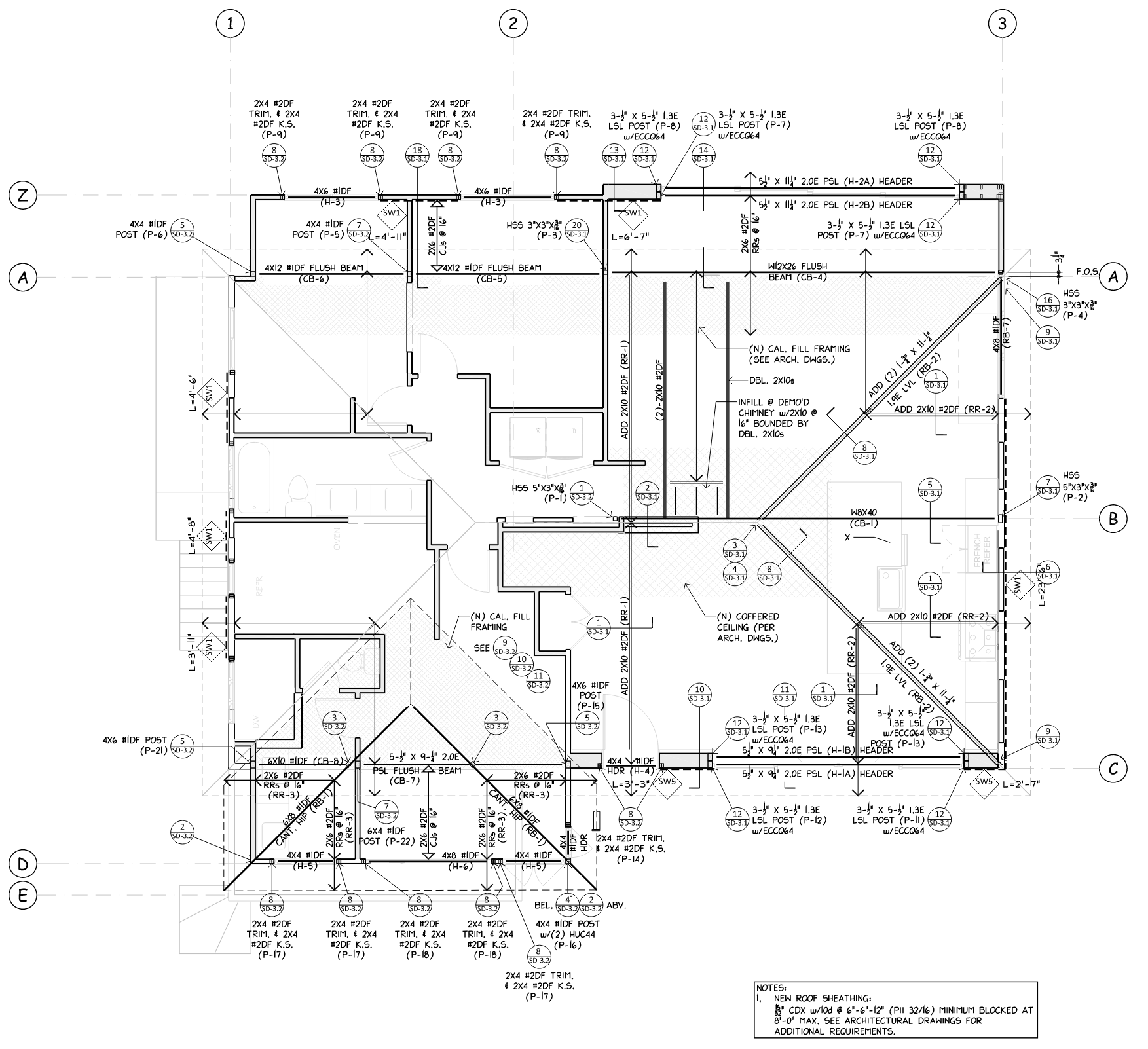Roof Framing Plan